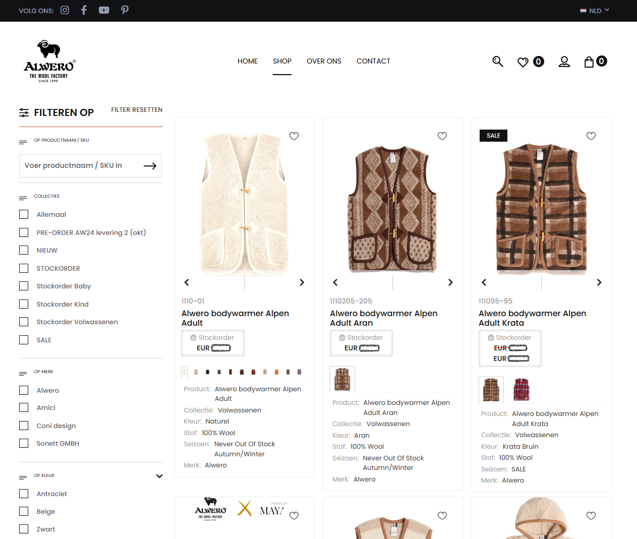 Alwero live met B2B platform van CloudFashion